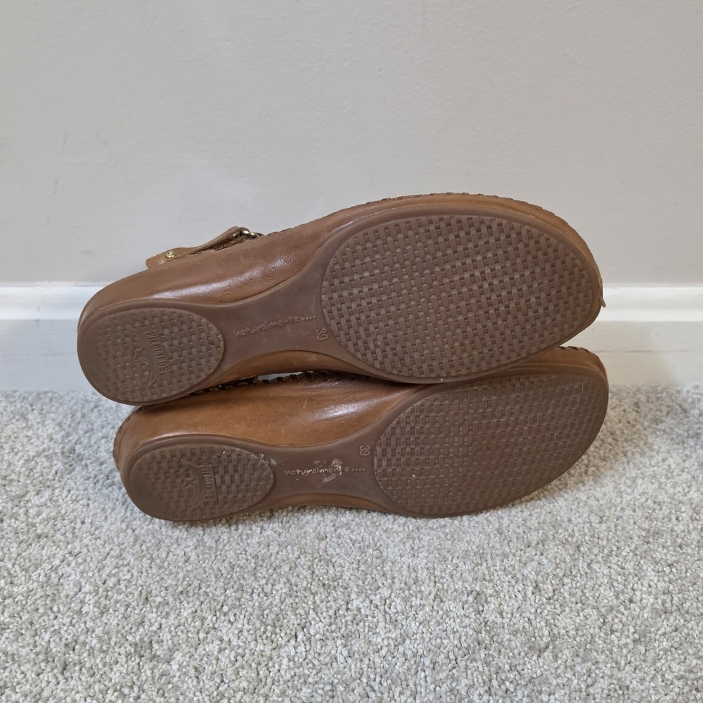 Pikolinos Mary Jane Puerto Vallarta Ankle Strap Leather Sandals Rustic Sz 8.5 - Picture 6 of 10